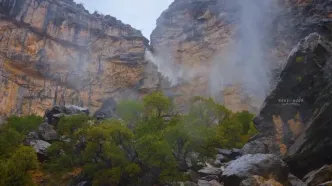 آبشار فصلی پل زال؛ آرامش بین دو طوفان