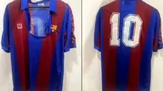 فروش پیراهن پاره شده مارادونا در حراجی رکورد زد