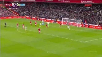 ویدیو: گل اول منچسترسیتی به ناتینگهام فارست توسط ریندرز