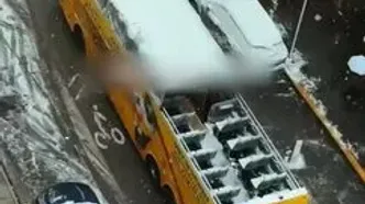 برف نیویورک را سفیدپوش کرد