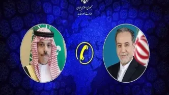 تماس تلفنی وزیر امور خارجه و همتای عربستانی