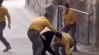 حمله وحشتناک خرس به نگهبان پس از اجرای نمایشی در چین