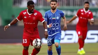 پوشش زنده؛ دربی امروز پرسپولیس ۰ - ۰ استقلال / پایان نیمه اول شهرآورد ۱۰۶