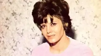 سفر در زمان؛ «فخری خوروش 44 ساله» در کنار ایرج قادری؛ سال 1352/ عکس