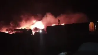 انفجار مهیب در پالایشگاه نفت سوریه