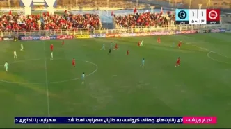 ببینید؛ خلاصه بازی تراکتور 2 - پیکان 1