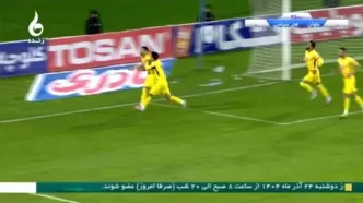 گل اول فجر سپاسی به ملوان + ویدئو