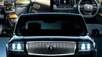 رولزرویسِ تویوتا به میدان آمد /عکس