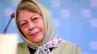 قاب خاطره‌انگیز از دو نسل؛ وقتی ثریا در آغوش «نادره» جوان بود!