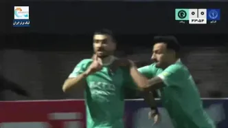 ویدیو: گل اول پیکان به گل گهر توسط سجاد جعفری