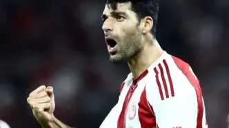 طارمی در ترکیب اصلی المپیاکوس مقابل اوفی‌کرت