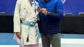 عنوان سومی ورزشکار خوزستانی در انتخابی تیم‌ ملی کاراته