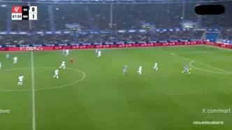 ویدیو: گل اول آلاوس به رئال مادرید توسط کارلوس ویسنته