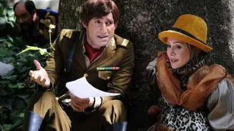 قابی تماشایی از بازیگر سریال قهوه تلخ «بانو کاترین پسرزا» در کنار همسرش!