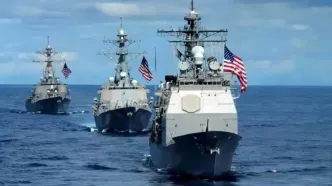 آمریکا محموله نظامی چین به ایران را منهدم کرد