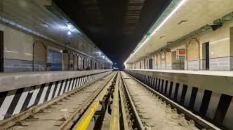 نقشه اولیه مترو تهران در سال ۱۳۵۳