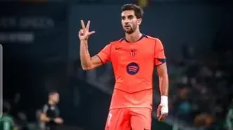 کامبک جانانه بارسلونا مقابل بتیس در شب هتریک تورس