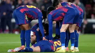 بارسلونا ستاره کلیدی خود را تا پایان ۲۰۲۵ از دست داد