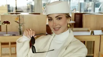 درخشش مینا مختاری با استایلی زمستانی در کافه «ویونا»؛ میزبانی به سبک خانواده بهرام رادان!