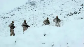 شهادت یک مرزبان در بانه بر اثر برف و سرما