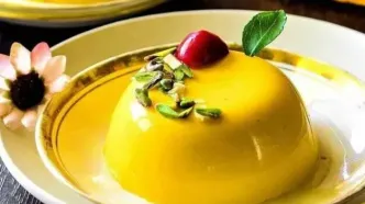 دسر پرتقال و زعفران؛ دسر طلایی و شیک مخصوص یلدا