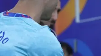 ویدئو: آغوش رونالدو برای مسی، امباپه و نیمار در تونل ورزشگاه