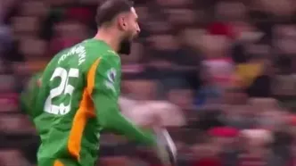 ویدئو: خوشحالی جالب دوناروما بعد از گل شرکی