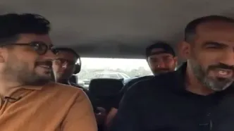 ویدیو| چالش جا کردن یک عدد حامد حدادی در ماشین هاچ‌بک/ جا می‌شود ولی سرنشین عقب…