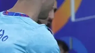 ویدئو: آغوش رونالدو برای مسی، امباپه و نیمار در تونل ورزشگاه