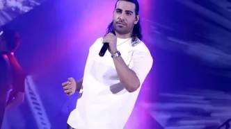 حمله هوادار به مجید رضوی حین کنسرت در قزوین/فیلم