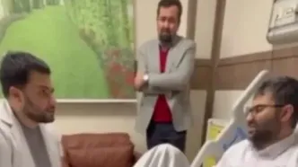 ببینید/ لحظه رضایت معاون رئیس‌ جمهور برای اهدای عضو فرزندش