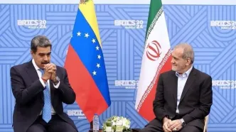 پزشکیان در گفت‌وگو با مادورو: اقدام آمریکا در اعزام ناوگان جنگی به سواحل ونزوئلا، بدعتی خطرناک در تهدید صلح و امنیت جهانی است / خود را موظف به پشتیبانی از کشور و ملت دوست و برادر ونزوئلا می‌دانیم