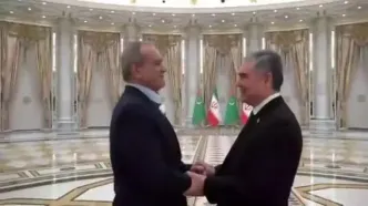 ببینید| استقبال رهبر ملی ترکمنستان از پزشکیان در فرودگاه عشق‌آباد