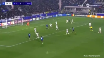 ویدیو: گل اول آتالانتا به چلسی توسط اسکاماکا