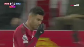 ببینید؛ خلاصه بازی منچستریونایتد 4 - بورنموث 4