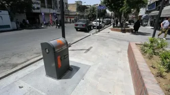 سطل زباله خبرساز در جنوب تهران