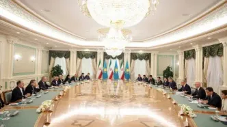 امضا ۱۴ سند همکاری بسیار مهم بین ایران و قزاقستان