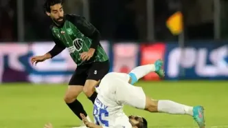 اعتراض استقلال به تصمیم داور؛ چرا بازی پس از برخورد عارف غلامی متوقف نشد؟