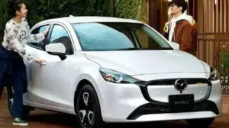 هاچ بک مزدا ارزان تر از پژو ۲۰۷/ تصاویر