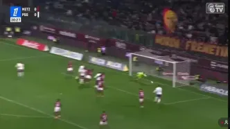 ویدیو: گل اول پاری سن ژرمن به متز توسط راموس