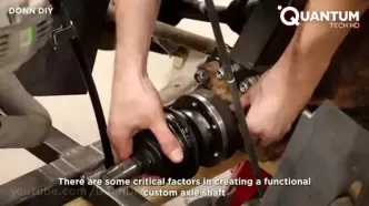 فرآیند ساخت یک خودروی آفرود با قطعات قدیمی خودرو در 1000 ساعت