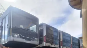 ۳۵ دستگاه اتوبوس دوکابین در راه پایتخت