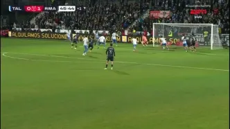 ویدیو: گل دوم رئال مادرید به تالاورا با گل به خودی فارادو