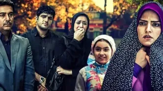 دورهمی بازیگران خاکستریِ سریال «آوای باران»/ویدیو