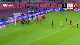ویدیو: گل اول پرسپولیس به تراکتور توسط کنعانی