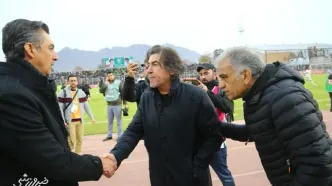 درگیری شدید ساپینتو و رحمتی پس از سوت پایان +عکس