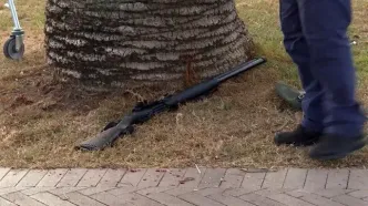 تصویر یکی از مهاجمان به مراسم یهودی‌ها در سیدنی