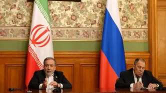 نشست خبری مشترک عباس عراقچی و سرگئی لاوروف