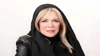 «بیتا فرهی» در روز عروسی اش با حسن قریشی؛ سال 1352