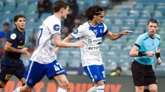 تساوی دینامو در حضور ۸۶ دقیقه‌ای ستاره ایرانی